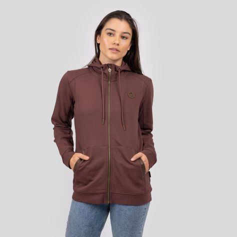 Poleron Ulkha Mujer Bordeaux Gnomo-0