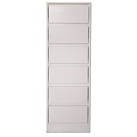 Cajonera 6 C Deco Blanco Slim-0