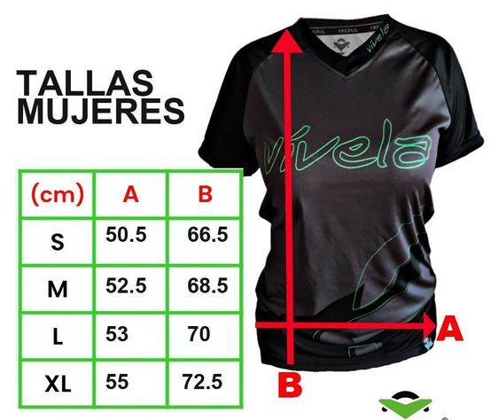 Tricota Jersey Vívela Manga Corta Negro Mujer-4