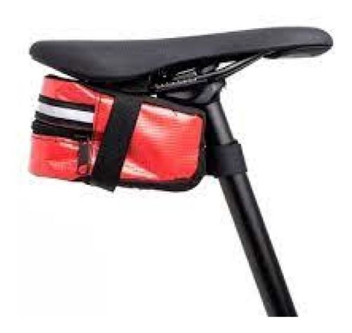 Bolso Sillin Bicicleta Impermeable Rojo Nuevo On Wheels-0