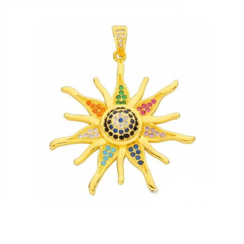 Colgante amuleto Sol-0