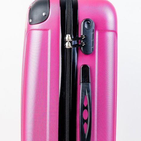 Maleta Cabina Carry On Valija De Mano Rosada-3