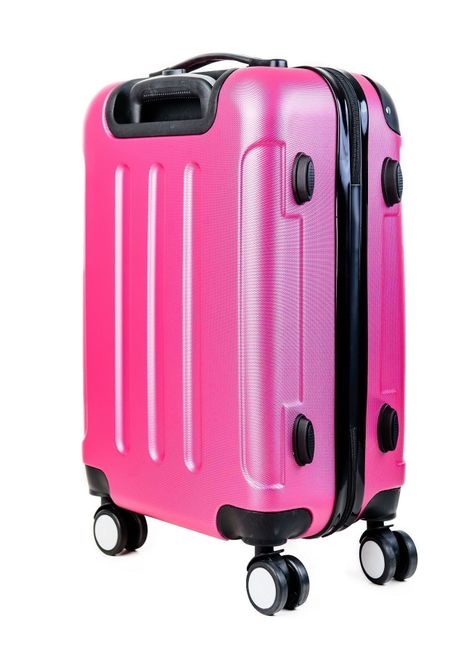 Maleta Cabina Carry On Valija De Mano Rosada-1