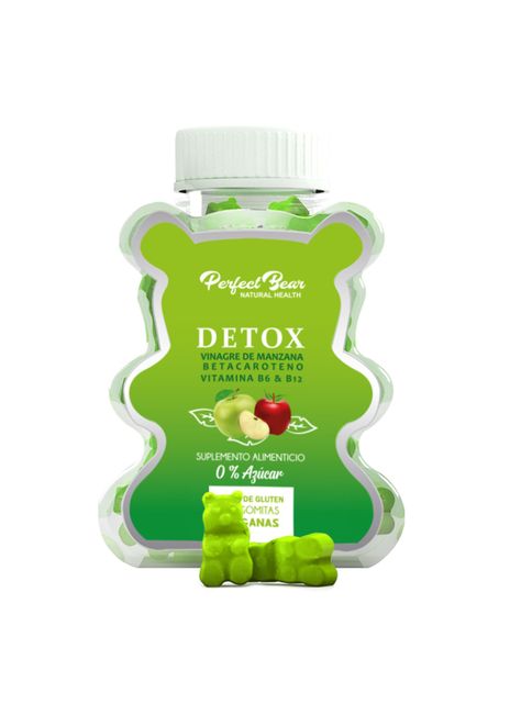 Vinagre De Manzana Detox- Vitamina B6 Y B12 - 1 mes-0