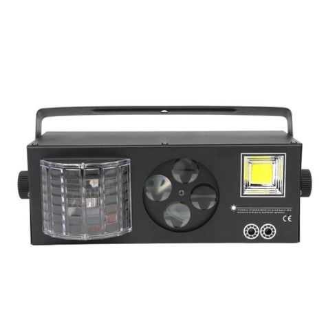 Boom Box 4 En 1 LED Flash-Laser-Patron-Estroboscópica-0