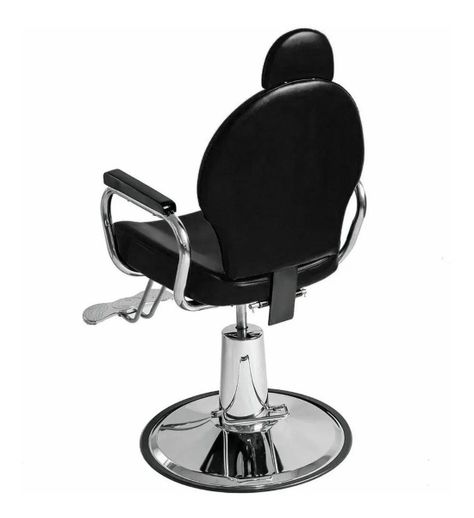 Peluqueria Barbero Silla Hidraulica Profesional Negra-3
