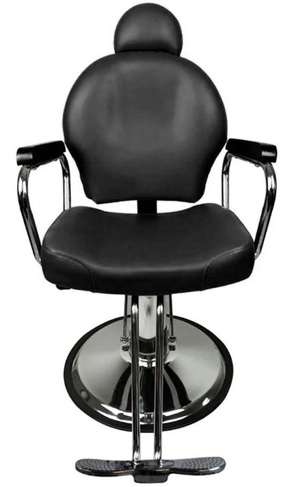Peluqueria Barbero Silla Hidraulica Profesional Negra-1
