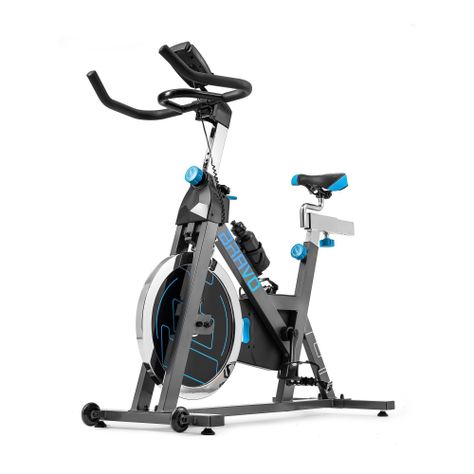 Spinning Bravo Indoor HS-045IC 18 KG Negro con Azul – Hop Sport-0