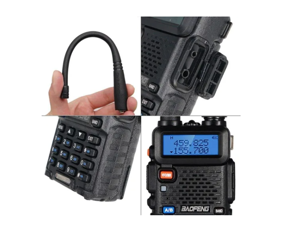 Radio Transmisor Walkie Talkie Vhf Uhf Fm Dual Band Uv-5r Favorito-3