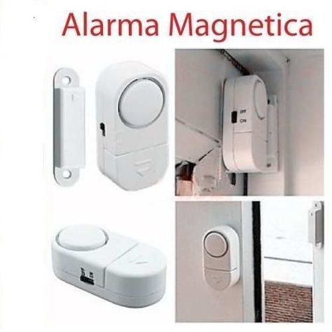 Pack 4 Alarmas Con Sensor Puertas Y Ventanas-0