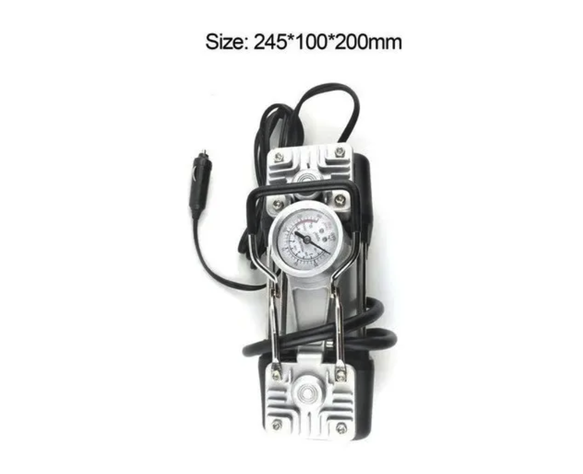 Compresor Inflador 2 Cilindros 150 Psi Auto Bicicleta -1