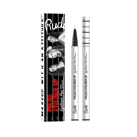 Set de 2 Delineadores Negro y Blanco "Police Eyeliner Up" Rude-2