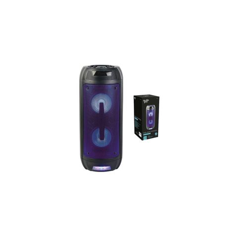 Parlante Bluetooth Portátil Iluminación Azul - Puntostore-1