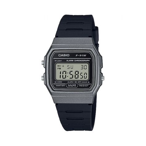 Reloj Casio F-91WM-1B Classic Quartz Hombre-0