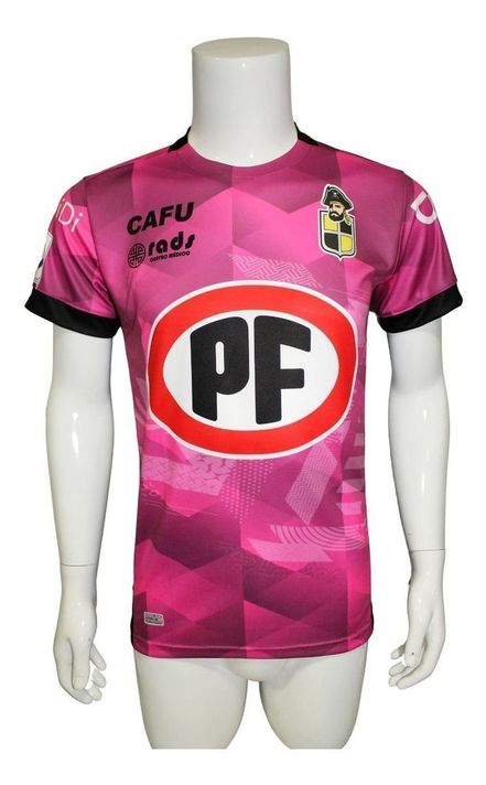Camiseta Coquimbo Unido Arquero 2020 Rosada N° 1 Cano Cafu-0