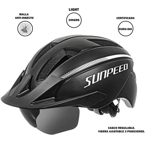 Casco  Sunpeed Negro CE-1