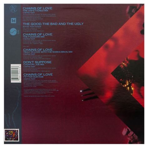 ERASURE - CHAINS OF LOVE 12" MAXI SINGLE VINILO USADO-1