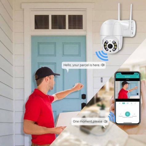 Cámara De Seguridad 2MP Audio Wifi Visión Nocturna-2