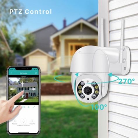 Cámara De Seguridad 2MP Audio Wifi Visión Nocturna-3
