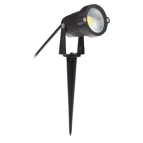 Foco LED Estaca Jardín 5W Luz Verde-0