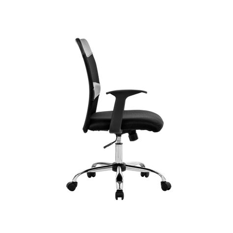 Silla de Oficina High Basic Negra-2