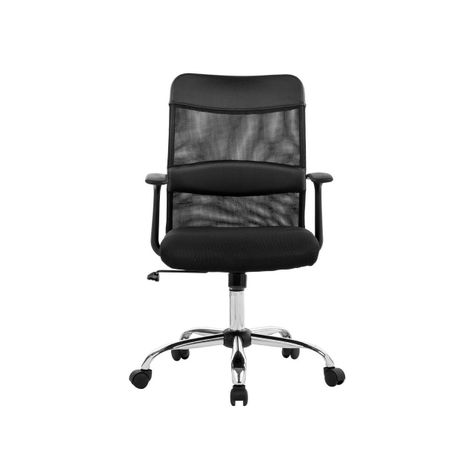 Silla de Oficina High Basic Negra-1