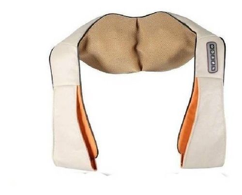 Masajeador Eléctrico Portátil Cervical Beige 110v/220v-0