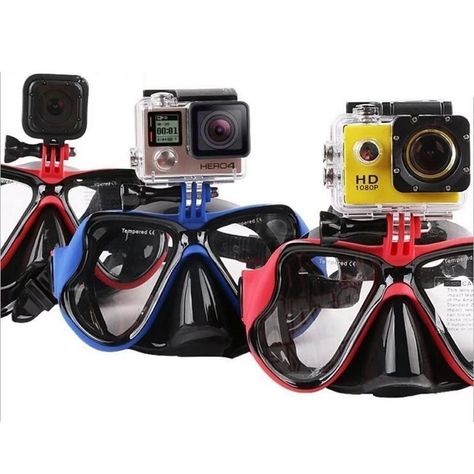 Snorkel + Tubo para cámaras deportivas-3