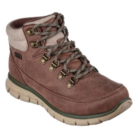 Botin Mujer Synergy Café Skechers-5