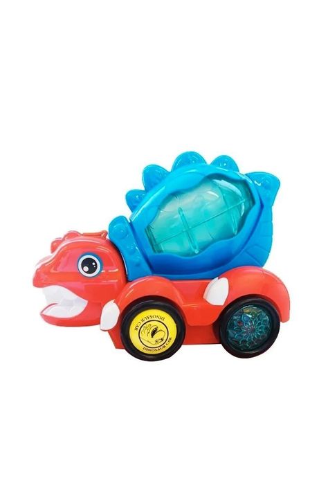 Dinosaurio Excavadora Luces Y Humo-0