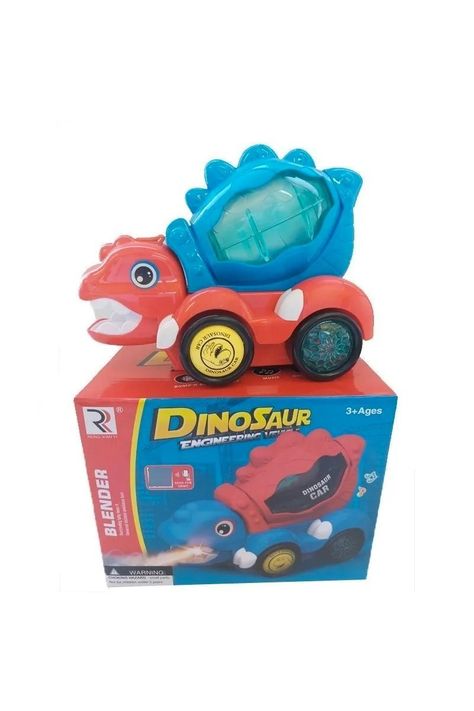Dinosaurio Excavadora Luces Y Humo-1