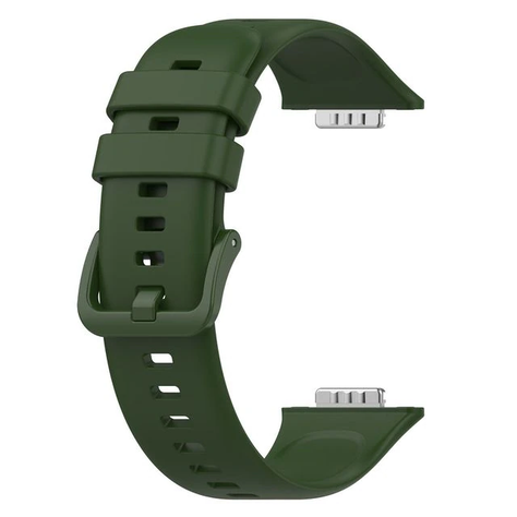 Correa Silicona Para reloj Huawei Fit 2 Verde-0
