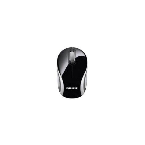 Mouse Inalámbrico Óptico White/black - Puntostore-0