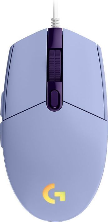 Mouse Logitech G203 RGB LIGHTSYNC, 6 botones, Lila-1