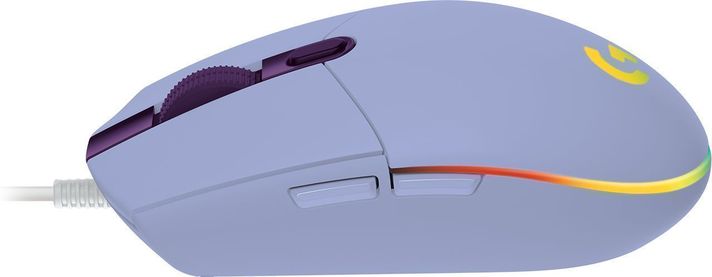 Mouse Logitech G203 RGB LIGHTSYNC, 6 botones, Lila-3