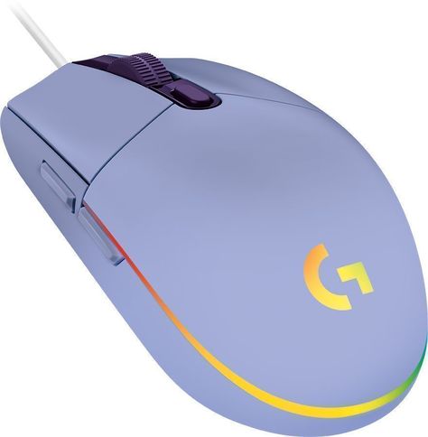 Mouse Logitech G203 RGB LIGHTSYNC, 6 botones, Lila-2