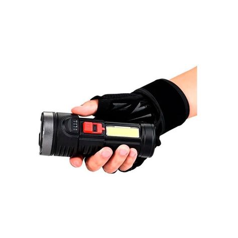 Linterna Brillante Multifunción Luz Fuerte Carga Usb-1