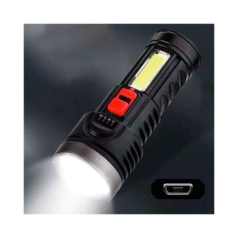 Linterna Brillante Multifunción Luz Fuerte Carga Usb-2