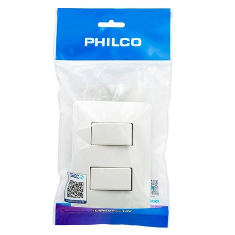 Interruptor Para Muro Doble 250v 10a - Malik-1