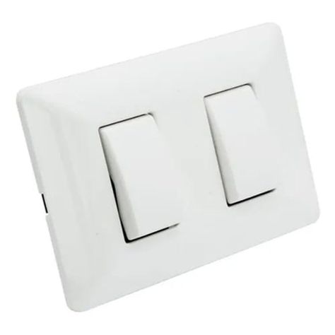 Interruptor Para Muro Doble 250v 10a - Malik-0