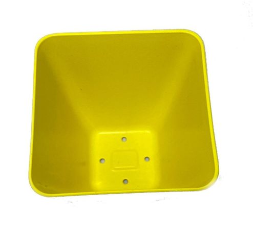 SET 7 MACETA BIO CUADRADO 4BLANCO 3AMARI13,3X12,4-2