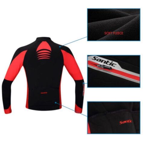 Chaqueta Manga Larga Gabriel para Ciclismo SANTIC-1