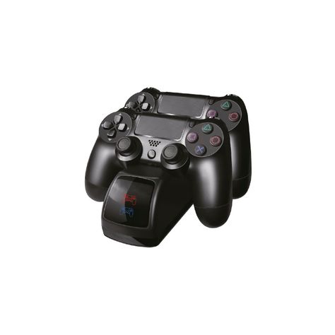 Soporte Cargador Doble Para Controles PS4 USB Dblue-0