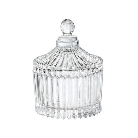 Bombonera Azucarero Caramelera Decorativa De Vidrio 11x12cm-0