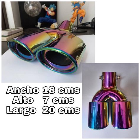 COLA DE ESCAPE DOBLE TORNASOL-1