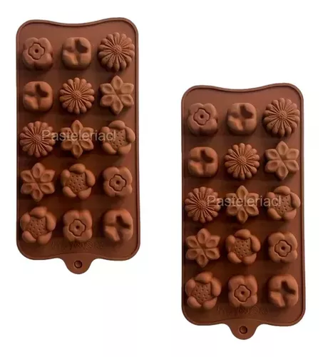 X2 Moldes De Chocolate Moldes Chocolate Silicona-4