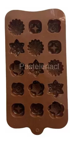 X2 Moldes De Chocolate Moldes Chocolate Silicona-3