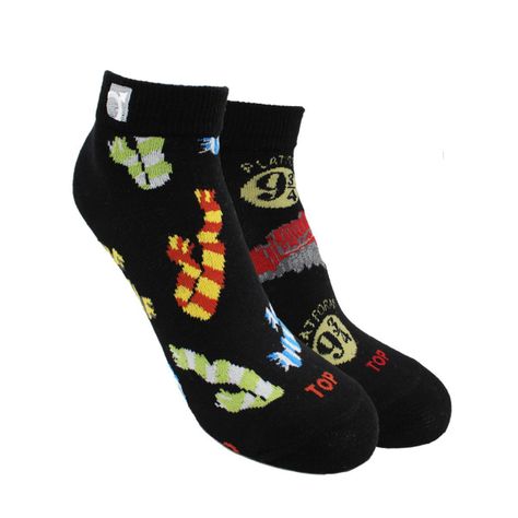 Calcetines Cortos Mujer Pack 2 Harry Potter C3 Top-0
