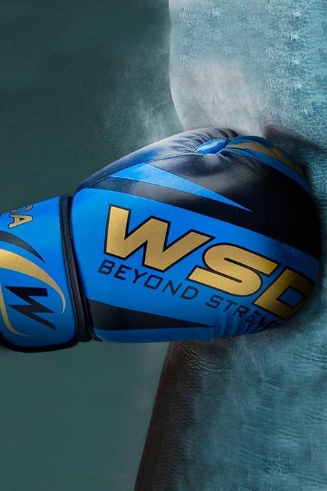 Guantes de Boxeo 6 Oz Azul-5