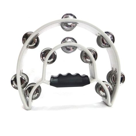 PANDERO M/LUNA DOBLE  BLANCO SCORPION-0